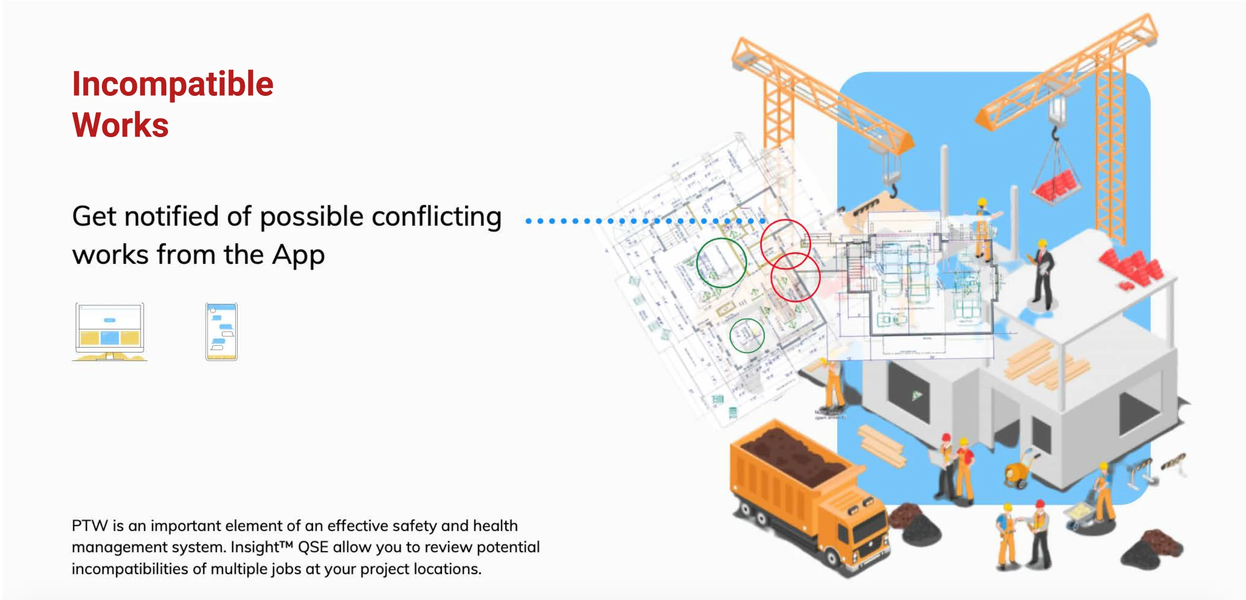 Incompatible works check in ePTW